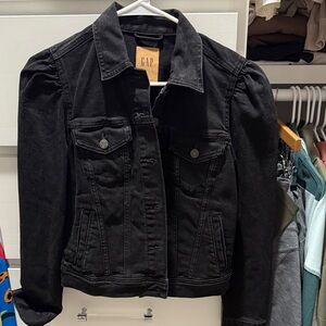 GAP Women's Black Denim Jacket